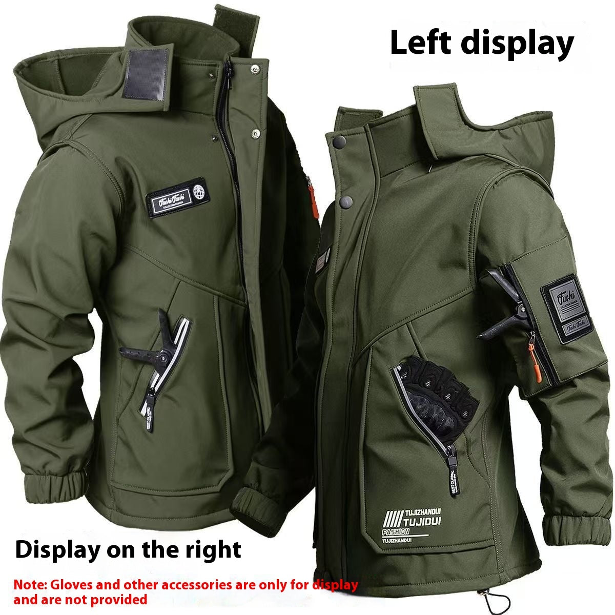 Куртаи шими куртаи мардона барои тирамоҳу зимистон ба обногузар ба сармо тобовар Куртаи шими куртаи мардона барои тирамоҳу зимистон ба обногузар ба сармо тобовар