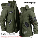 Куртаи шими куртаи мардона барои тирамоҳу зимистон ба обногузар ба сармо тобовар