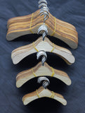 Doll Accessories Wooden Doll Clothes Dress Hangers For Dolls Toys