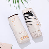 Children's Umbrella Off Sunscreen And Windproof Cartoon Umbrella Girl