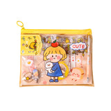 Creative Student School Supplies Stationery Cartoon Set