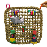 Pure Natural Straw Parrot Hammock