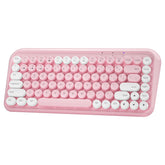 Dual-mode Wireless Bluetooth Mute Portable Keyboard