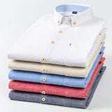 Long sleeve cotton linen slim fit fashion casual linen shirt