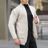 Fashion Casual Loose Solid Fitted Sweater