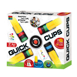 Children's puzzle board game fast stacking cup game