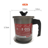 Kitchen Oil Storage Supplies Household Filter Oil Can
