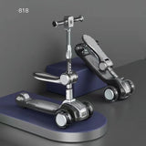 Folding Children's Scooter With Music And Light