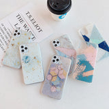 Geometric color matching cell phone case