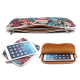 LISEN Colorful Leaf Notebook Sleeve Bag Inch 15.6 Inch Computer Bag