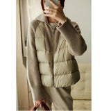 Minimalist Design Loose Stitching Zipper Sweater