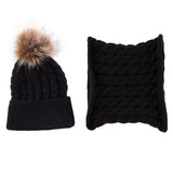 Baby Winter Caps + Scarf Set