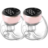 Bilateral Wearable Electric Milk Collector Portable Integrated Rechargeable