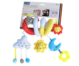 Baby Rattle Toy Star Moon Stroller Pendant