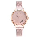 Girls Set Watch Alloy Magnet Buckle With Calendar