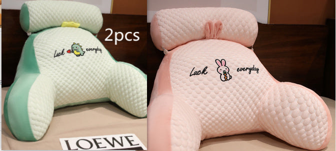 Sofa Fluffy Cushion Luncheon Pillow Triangle Reading Cushion Bedside Soft Large Backrest Lumbar Cushion Office Chair Cushion Sofa Fluffy Cushion Luncheon Pillow Triangle Reading Cushion Bedside Soft Large Backrest Lumbar Cushion Office Chair Cushion