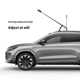 Panoramic Camera View Angle Car Roof And Racket Suction Cup Fixed Bracket