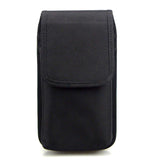 Double nylon cell phone belt bag