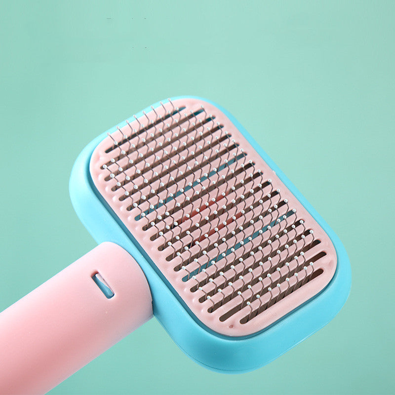 New Pet Cat Dog Hair Brush Hair Massage Comb Open-Knot Brush Grooming Cleaning Tool Stainless Steel Comb New Pet Cat Dog Hair Brush Hair Massage Comb Open-Knot Brush Grooming Cleaning Tool Stainless Steel Comb