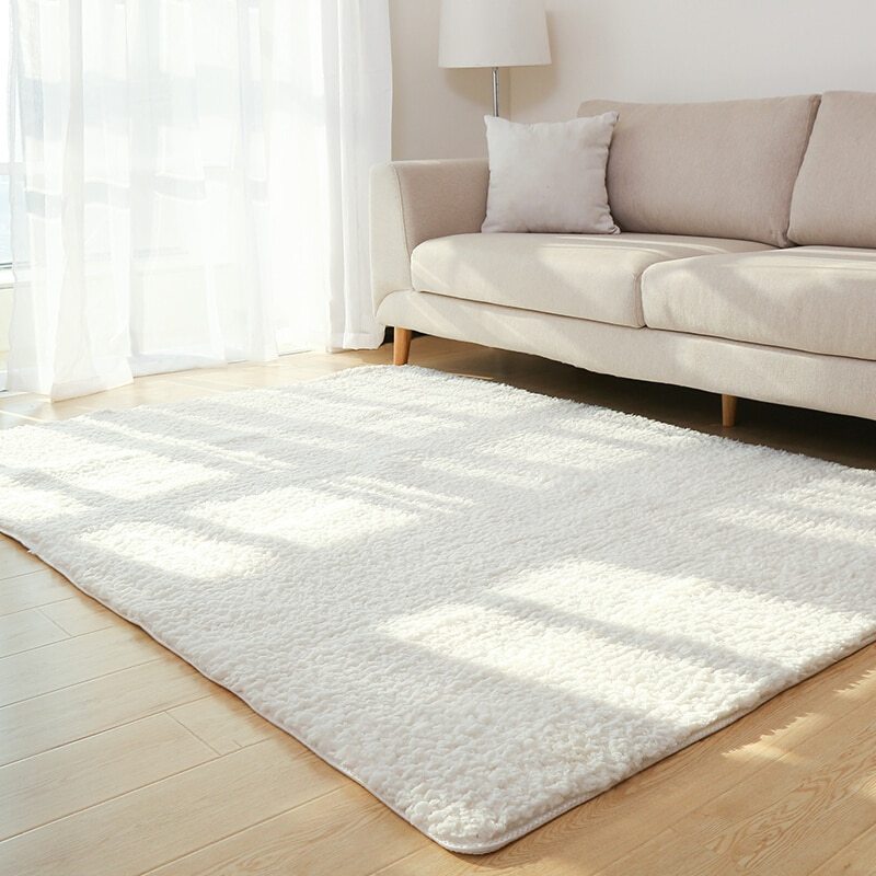 Living Room Rug Area Solid Carpet Fluffy Soft Home Decor White Plush Carpet Bedroom Carpet Kitchen Floor Mats White Rug Tapete Living Room Rug Area Solid Carpet Fluffy Soft Home Decor White Plush Carpet Bedroom Carpet Kitchen Floor Mats White Rug Tapete
