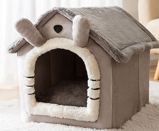 Foldable Dog House Pet Cat Bed Winter Dog Villa Sleep Kennel Removable Nest Warm Enclosed Cave Sofa Pets Supplies Foldable Dog House Pet Cat Bed Winter Dog Villa Sleep Kennel Removable Nest Warm Enclosed Cave Sofa Pets Supplies