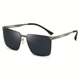Fashion Metal Frame Sunglasses Fashionable Elegant Simple