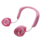 Lazy hanging neck fan wearable sports fan USB charging