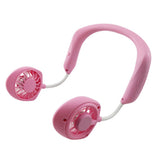 Lazy hanging neck fan wearable sports fan USB charging