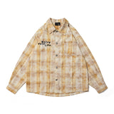 Куртаи хасаки остин дароз бо алифбои ретро гулдӯзӣ бо услуби амрикоӣ