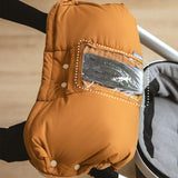 Baby Stroller Handle Adult Gloves Windproof And Warm