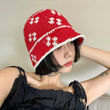 Women's Fashion Hand Crochet Knitting Fisherman's Hat