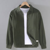 Casual Loose Solid Color Men's Shirt Coat
