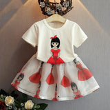 Kids Baby Girls Clothes Sets Summer TShirtsskirt Clothes