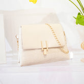Chain Fashion Stone Pattern Small Square Bag