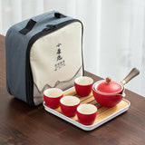 Tea Making Artifact Portable Travel Tea Set