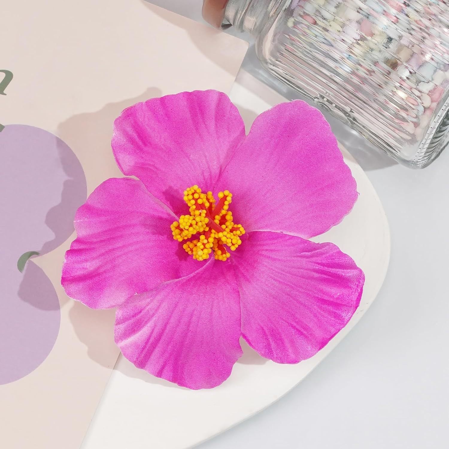 Bohemian Beach Vacation Flower Hair Clip For Women Fashion Girl Accessories Gift Bohemian Beach Vacation Flower Hair Clip For Women Fashion Girl Accessories Gift