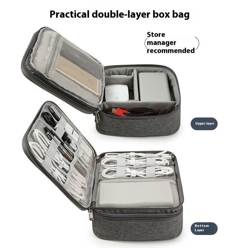 Data Cable Storage Bag Mobile Power Box Travel Portable Digital Accessories Organizing Folders Data Cable Storage Bag Mobile Power Box Travel Portable Digital Accessories Organizing Folders