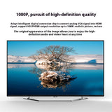 VGA To HDMI Adapter Cable With Audio Power Supply 1080p Plug And Play