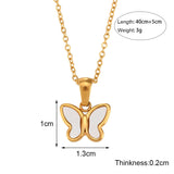 Acrylic Butterfly Pendant Jewelry Women