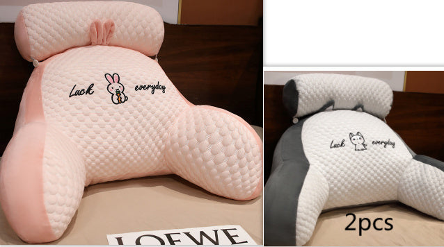 Sofa Fluffy Cushion Luncheon Pillow Triangle Reading Cushion Bedside Soft Large Backrest Lumbar Cushion Office Chair Cushion Sofa Fluffy Cushion Luncheon Pillow Triangle Reading Cushion Bedside Soft Large Backrest Lumbar Cushion Office Chair Cushion