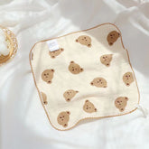 Cotton Yarn Baby Face Towel Milk Towel Baby Feeding Saliva Towel Handkerchief