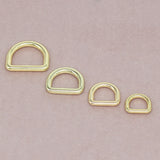Seamless Horseshoe Hardware Metal D-ring Buckle
