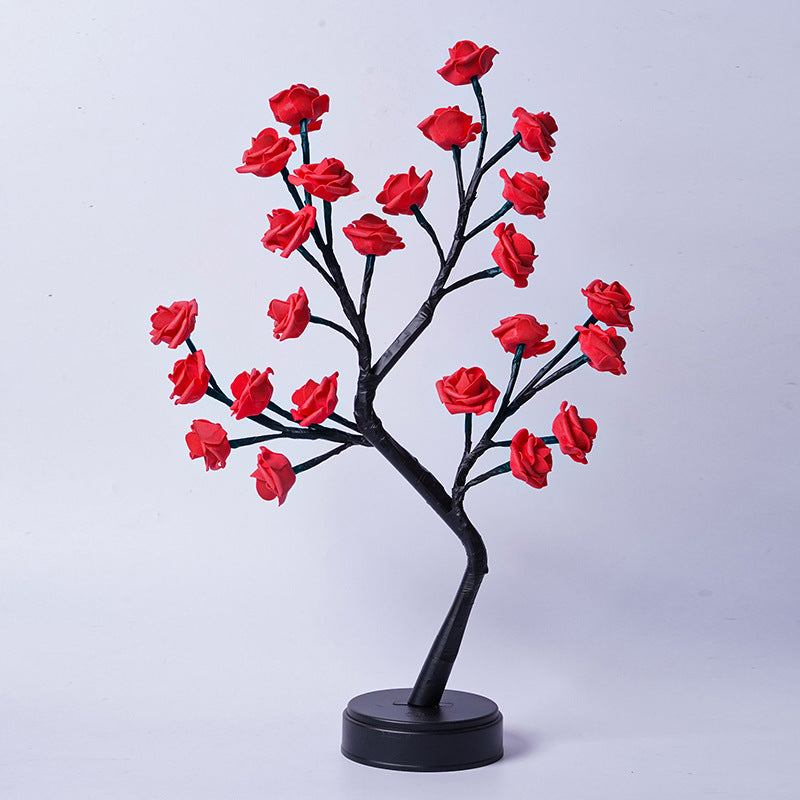 Table Lamp Flower Tree Rose Lamps Fairy Desk Night Lights USB Operated Gifts For Wedding Valentine Christmas Decoration Table Lamp Flower Tree Rose Lamps Fairy Desk Night Lights USB Operated Gifts For Wedding Valentine Christmas Decoration