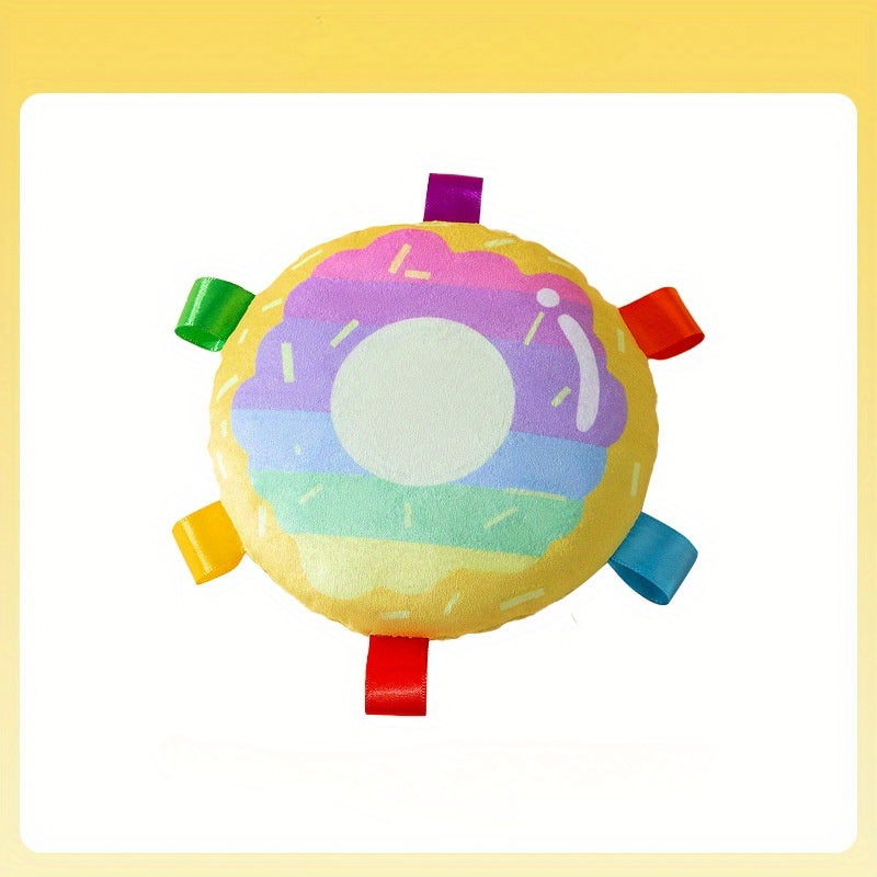 Cartoon Plush Flying Disc Toy Dog For Outdoor Play, Bite-resistant Pet Dog Toy Supplies Dog Training Flying Discs Outdoor Playing Disk Flyer Cartoon Plush Flying Disc Toy Dog For Outdoor Play, Bite-resistant Pet Dog Toy Supplies Dog Training Flying Discs Outdoor Playing Disk Flyer