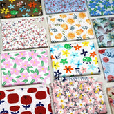 Plant Flowers Small Clear Floral Cotton Fabric