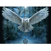 Full Resin Square Diamond Painting Cross Kits 5D Diamond Embroidery Needlework Home Decoration Owl Diamond Mosaic