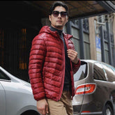 Lightweight down jacket men's korean style thin short