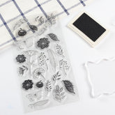 Vintage Nature Silicone Clear stamps for Scrapbooking