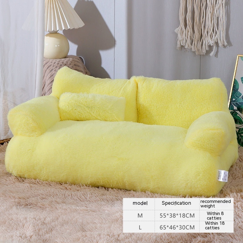 Luxury Cat Bed Sofa Winter Warm Cat Nest Pet Bed For Small Medium Dogs Cats Comfortable Plush Puppy Bed Pet Supplies Luxury Cat Bed Sofa Winter Warm Cat Nest Pet Bed For Small Medium Dogs Cats Comfortable Plush Puppy Bed Pet Supplies