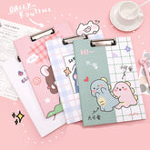 Cartoon A4 Splint Student Supplies Painting Writing Pad